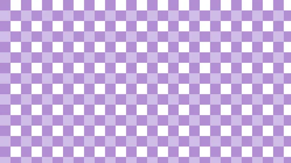Фіолетова Шашка Гінгем Плетений Тартановий Візерунок Фон Ідеально Підходить Шпалер — стоковий вектор