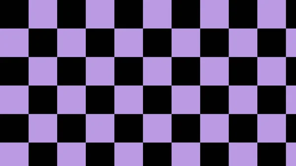 Black Purple Checkered Plaid Tartan Gingham Pattern Background Perfect Wallpaper — Stock Photo, Image