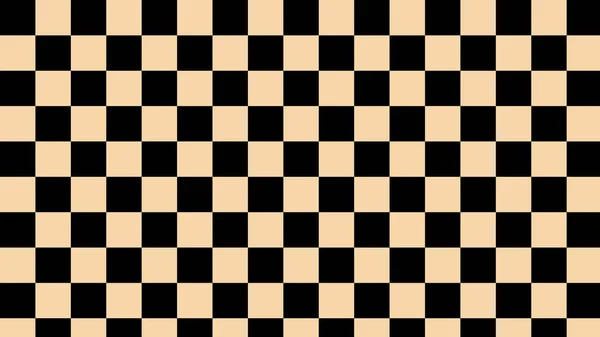 Carreaux Noirs Jaunes Gingham Fond Motif Carreaux Parfait Pour Papier — Image vectorielle