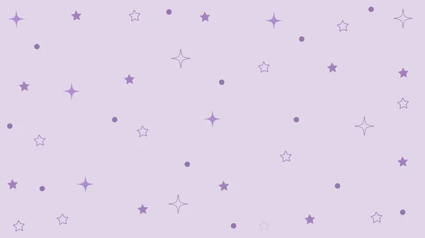 Звезда Узор Украшения Фиолетовом Фоне Идеально Подходит Обоев Фон Открытка — стоковый вектор