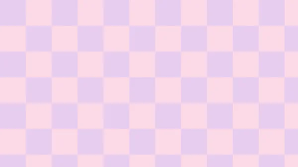 Pastel Pink Purple Checkered Gingham Plaid Pattern Background Perfect Wallpaper — Stock Photo, Image