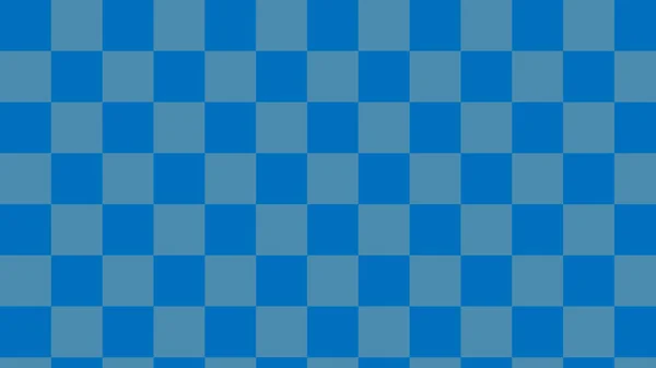 Blue Checkered Plaid Gingham Tartan Pattern Background — Stock Photo, Image