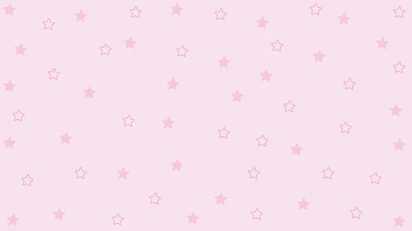 Forma Estrela Rosa Bonito Fundo Rosa Perfeito Para Papel Parede — Fotografia de Stock