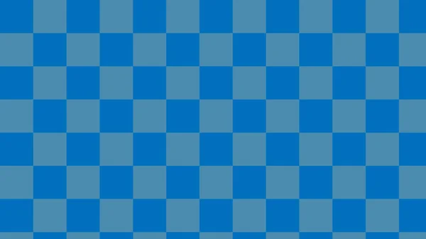 Modrý Kostkovaný Kostkovaný Gingham Tartan Vzor Pozadí — Stockový vektor