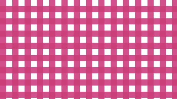 Rosa Gingham Tartan Xadrez Xadrez Fundo Padrão — Vetor de Stock