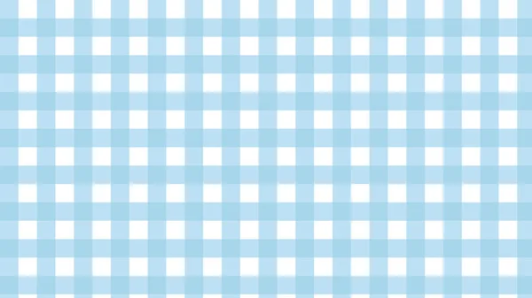 Pastelově Modrý Gingham Kostkovaný Tartan Kostkovaný Vzor Pozadí — Stockový vektor