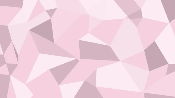 抽象几何多边形粉红背景 — 图库照片