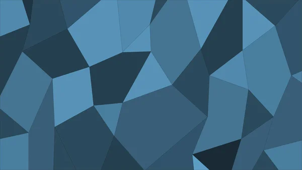 Abstract Geometric Polygon Blue Background — стоковое фото
