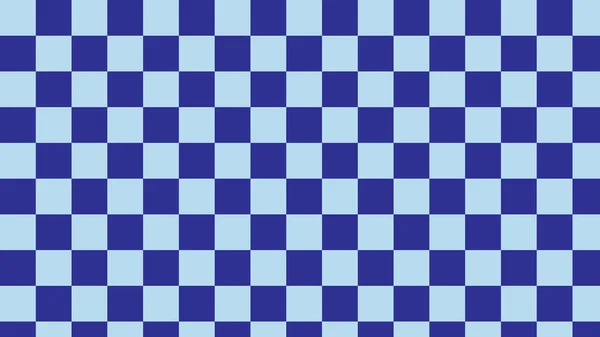 Şirin Mavi Dama Tahtası Gingham Ekose Kareli Tartan Desenli Arka — Stok fotoğraf