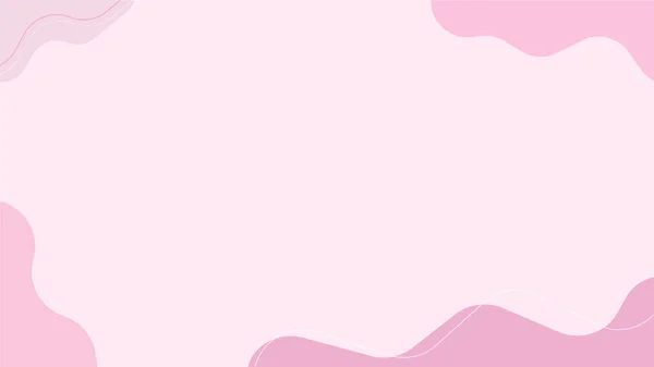 Cute Pink Abstract Minimal Background Perfect Wallpaper Backdrop Postcard Background — Stockvektor