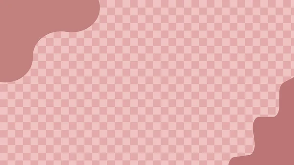可爱的橙色美学棋盘 格子花 格子花 格子花图案背景 完美壁纸 明信片 — 图库矢量图片