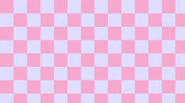 Эстетические Розовый Фиолетовый Шашки Клетчатый Гингам Клетчатый Тартан Рисунок Фона — стоковый вектор