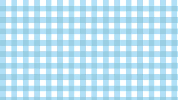 Estetický Roztomilý Pastelově Modrý Gingham Šachovnice Kostkovaný Tartan Vzor Pozadí — Stock fotografie