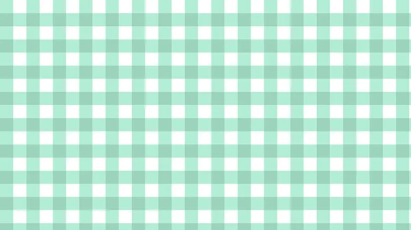 Esthetisch Schattig Pastel Groen Gingham Dambord Plaid Tartan Patroon Achtergrond — Stockfoto