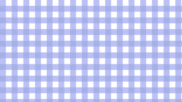 Aesthetic Cute Pastel Purple Gingham Checkerboard Plaid Tartan Pattern Background — Stock Photo, Image