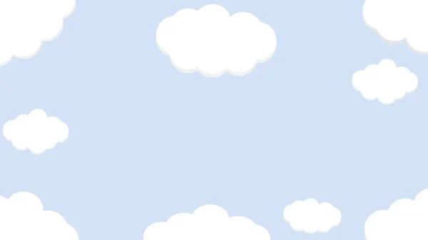 Fondo Lindo Ilustración Nube Perfecto Para Fondo Pantalla Telón Fondo — Foto de Stock