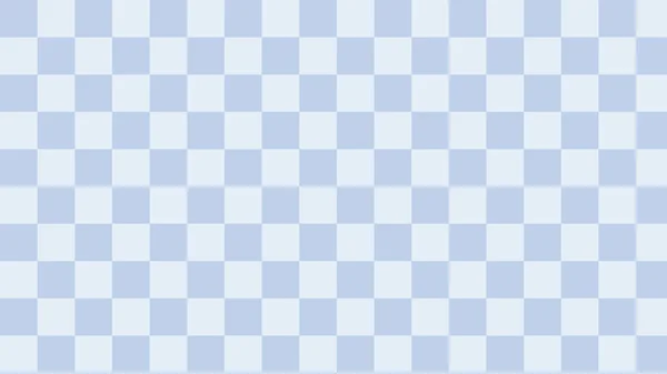 Estetisk Pastell Blå Checkerboard Gingham Rutig Rutig Mönster Bakgrund Perfekt — Stockfoto