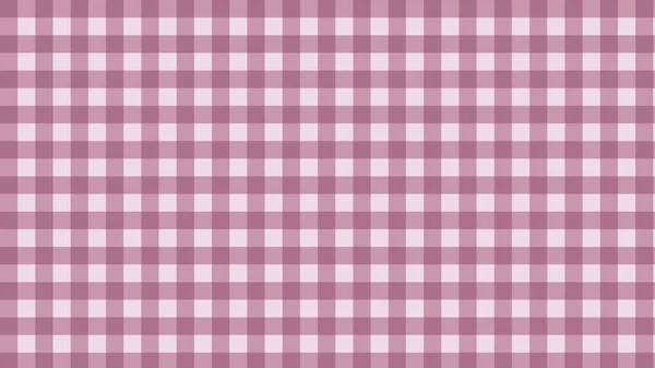 Cute Pink Gingham Plaid Checkers Pattern Background Illustration Perfect Wallpaper — Stock Vector