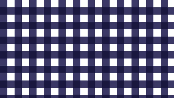 Aesthetic Dark Blue Checkers Gingham Plaid Checkerboard Wallpaper Illustration Perfect — 스톡 사진