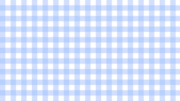 Aesthetics Pastel Blue Checkers Gingham Plaid Checkerboard Wallpaper Illustration Perfect — Fotografia de Stock