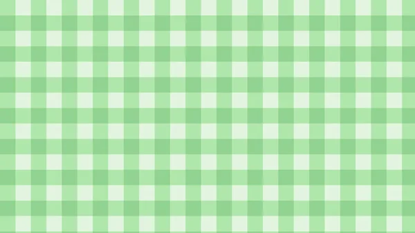 Grote Groene Gingham Dambord Esthetische Checkers Achtergrond Illustratie Perfect Voor — Stockfoto