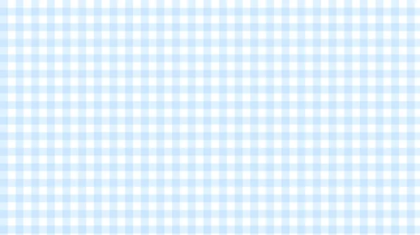 Pastell Liten Blå Gingham Checkerboard Estetiska Pjäser Bakgrund Illustration Perfekt — Stock vektor