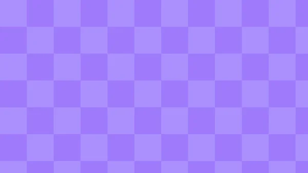 Милий Великий Фіолетовий Шашки Гінгем Плетений Естетичний Шаховий Візерунок Ілюстрації — стокове фото