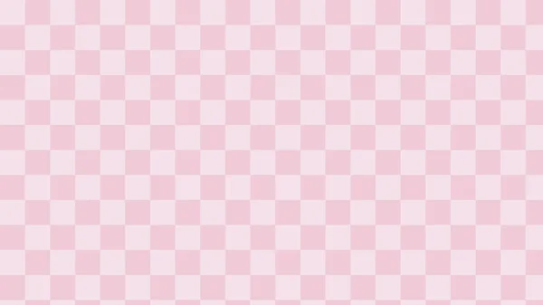 Cute Small Pastel Pink Checkers Gingham Plaid Aesthetic Checkerboard Pattern — Stok fotoğraf