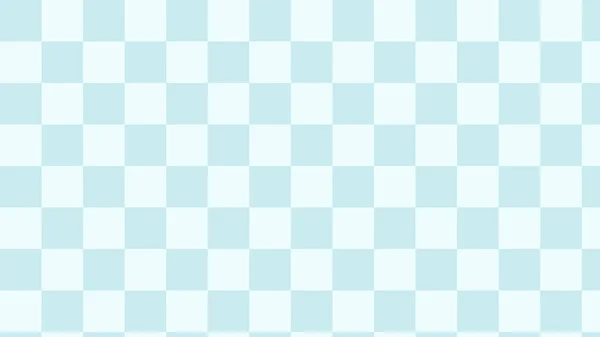 Cute Pastel Green Checkers Gingham Plaid Aesthetic Checkerboard Pattern Wallpaper — ストックベクタ