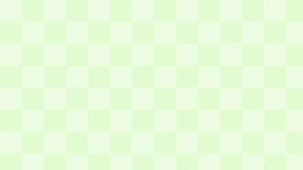 Cute Pastel Light Green Checkers Gingham Plaid Aesthetic Checkerboard Wallpaper — ストック写真