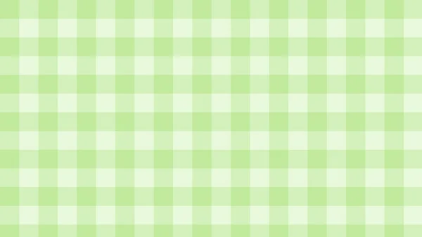 Cute Green Big Gingham Checkers Plaid Aesthetic Checkerboard Wallpaper Illustration — Stockfoto
