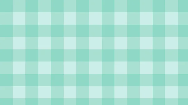 Green Big Gingham Checkers Plaid Aesthetic Checkerboard Wallpaper Illustration Perfect — Stockvector