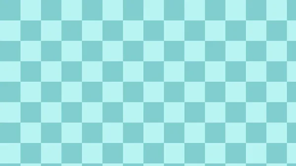 Aesthetic Green Checkers Gingham Plaid Checkered Checkerboard Wallpaper Illustration Perfect — Stockfoto