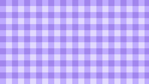 Aesthetic Cute Purple Gingham Checkers Checkerboard Backdrop Illustration Perfect Wallpaper — Fotografia de Stock