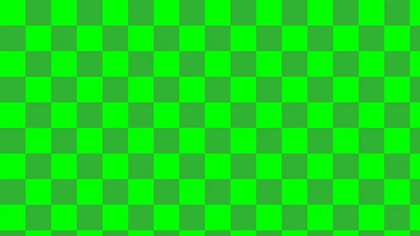 Aesthetic Neon Green Checkers Checkerboard Backdrop Illustration Perfect Wallpaper Backdrop — 图库照片