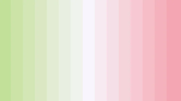Abstrait Esthétique Dégradé Rayé Pastel Lumière Rose Vert Cadre Illustration — Image vectorielle