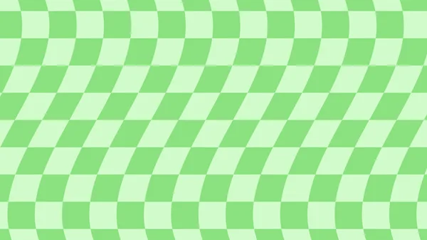 美观的绿色扭曲的方块 方块墙纸插图 完美的背景 — 图库矢量图片