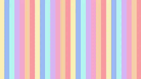 Aesthetic Pastel Multi Color Striped Line Backdrop Illustration Perfect Backdrop — Stock Photo, Image