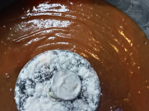 Hype 不要把烘焙的摄影系列烤成蛋糕 — 图库照片