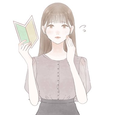 İhtiyacı olan çaylak kadın. Beyaz arkaplanda.