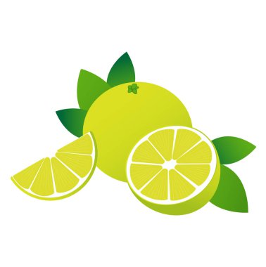   Yaprakları vektör içinde olan bir tatlı 