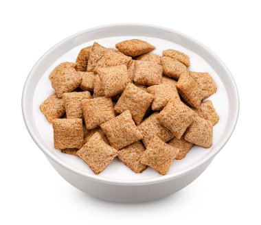 Kırpma yolu ile beyaz arkaplanda izole mısır yastıkları, tam derinlik alan