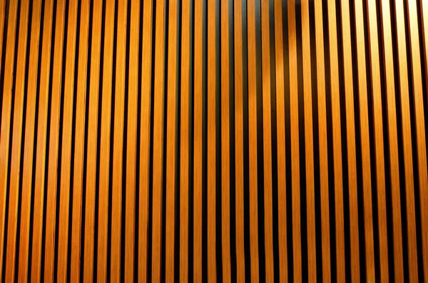 Wooden Slats Wall Modern Interior Abstract Background Wooden Wall — Stock Photo, Image