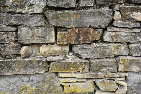 Fondo Pared Piedra Salvaje Antiguo Castillo Áspero Pared Piedra Textura — Foto de Stock