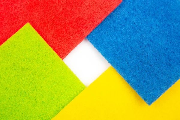 Keçeli Kumaş Renkli Örnekler Endüstriyel Tekstil Arkaplan Dokusu — Stok fotoğraf