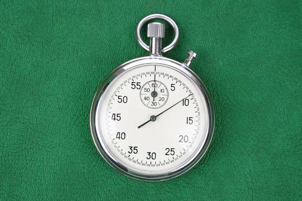 Mechanical Analog Stopwatch Colored Background Time Part Precision Measurement Speed — Stock fotografie