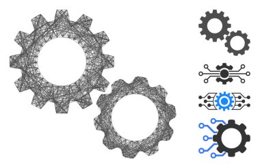 Yumurtadan Çıkan Vites Vektör Ağı