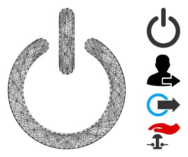 Ağ Kapatma Vektör Ağı