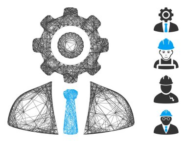 Ağ İşçisi Vektör Ağı