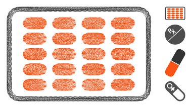 Ağ Kabartıcı Vektör Ağı